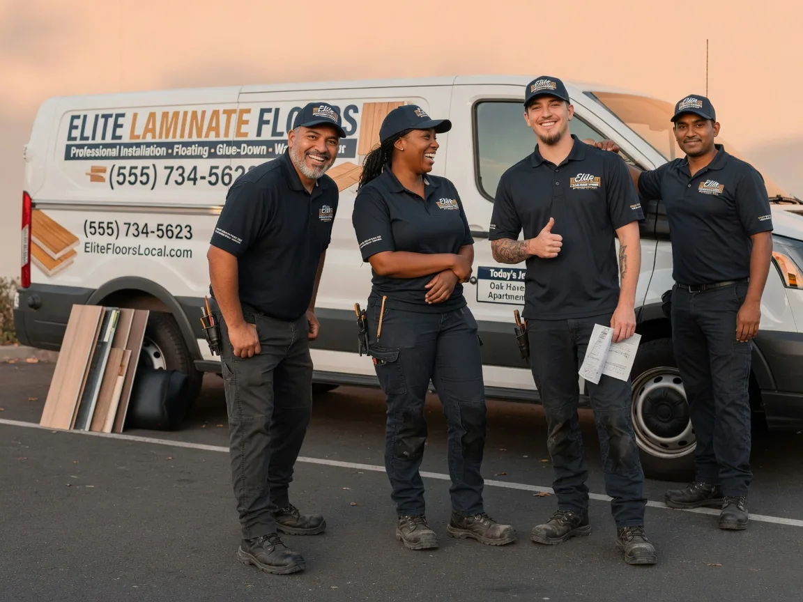 Laminate flooring installation company in Nova, OH
